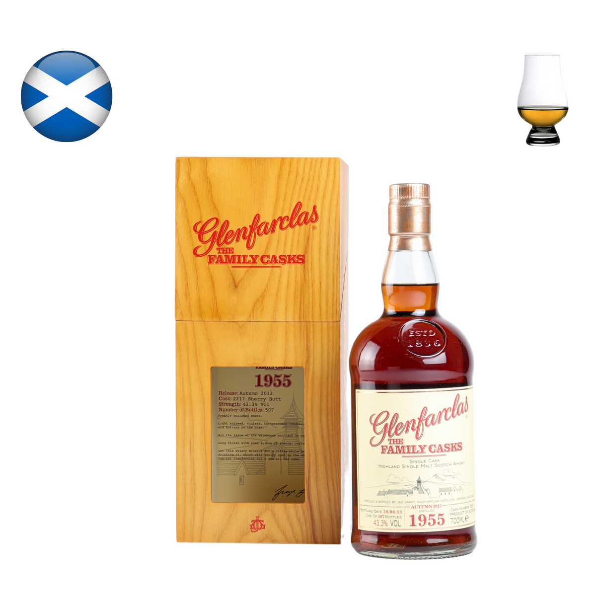 Glenfarclas 1955, Family Cask "Autumn 2013"
