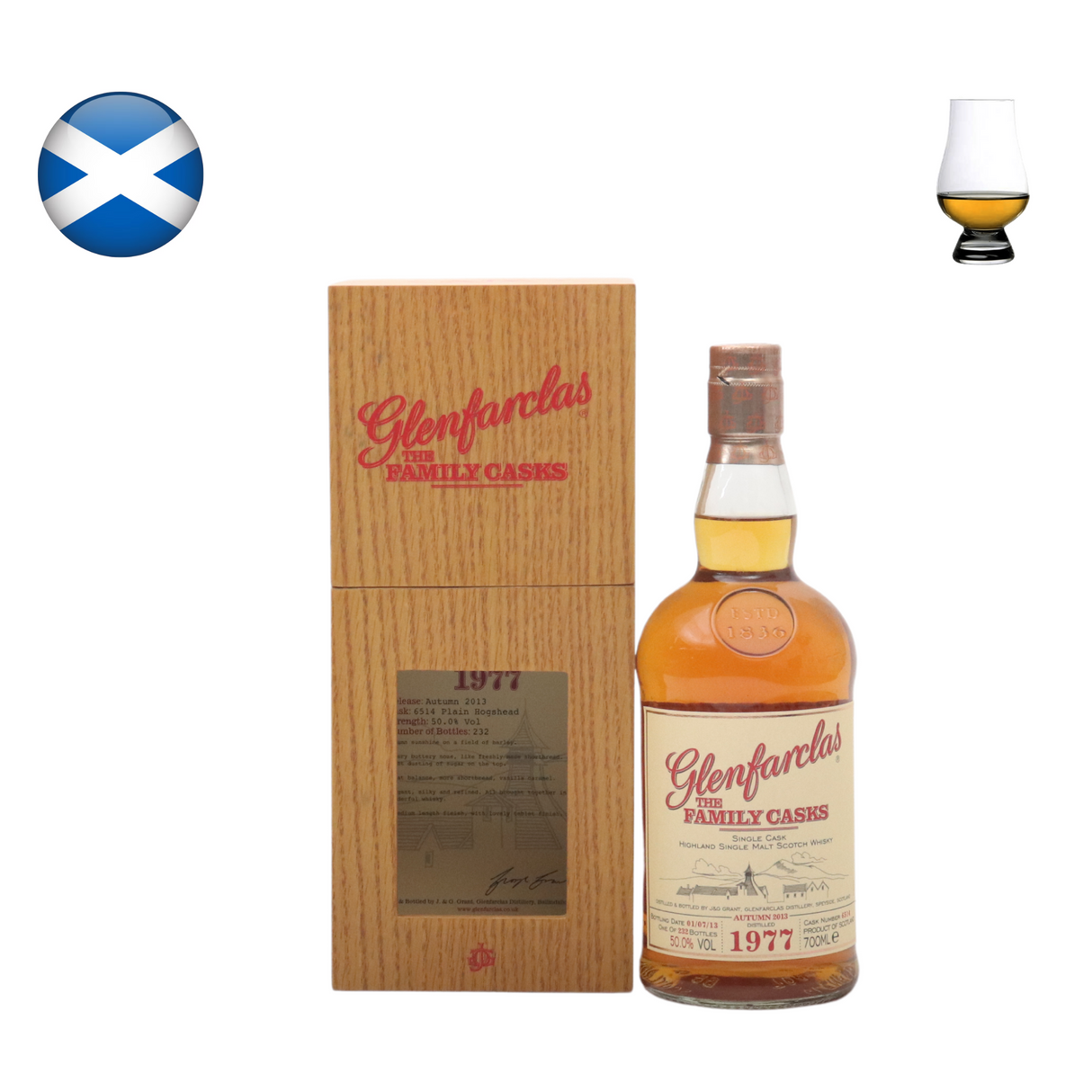 Glenfarclas 1977, Family Cask "Autumn 2013"