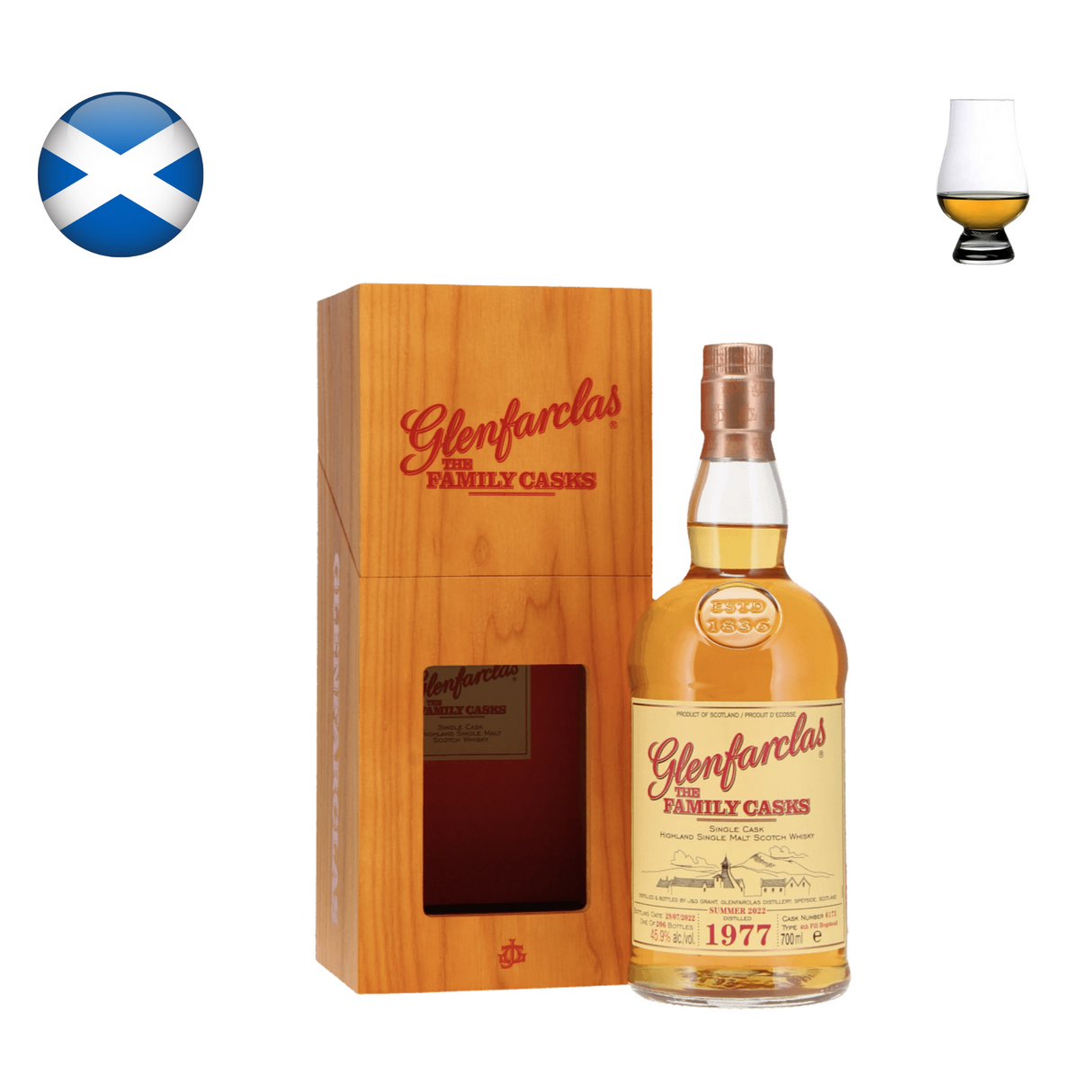 Glenfarclas 1977, Family Cask "Summer 2022"