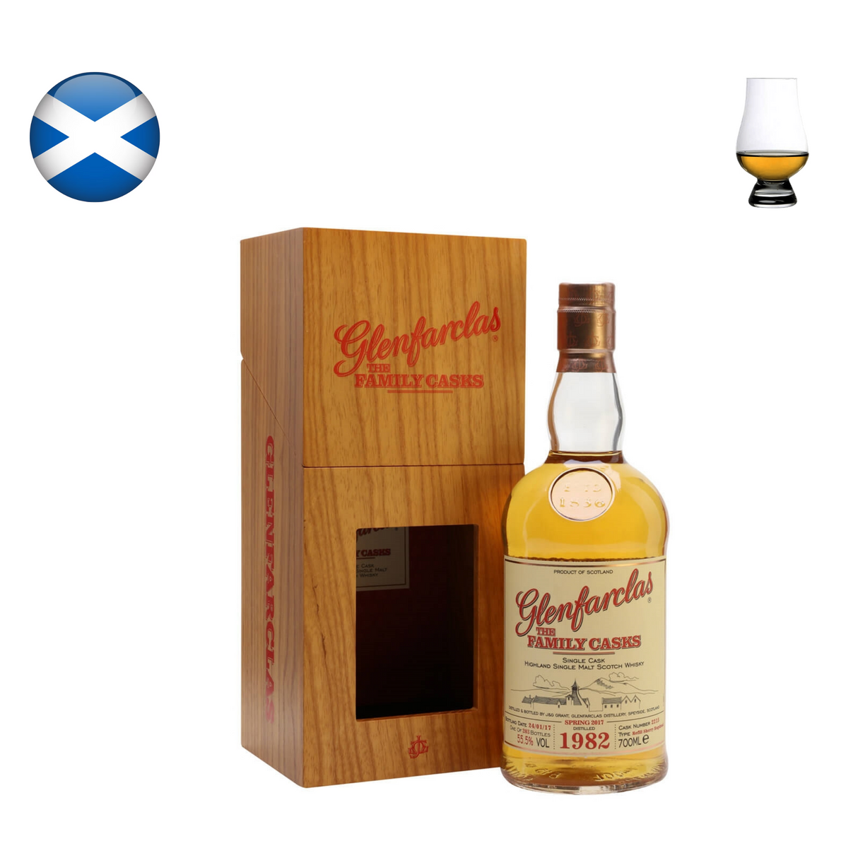 Glenfarclas 1982, Family Cask "Spring 2017"