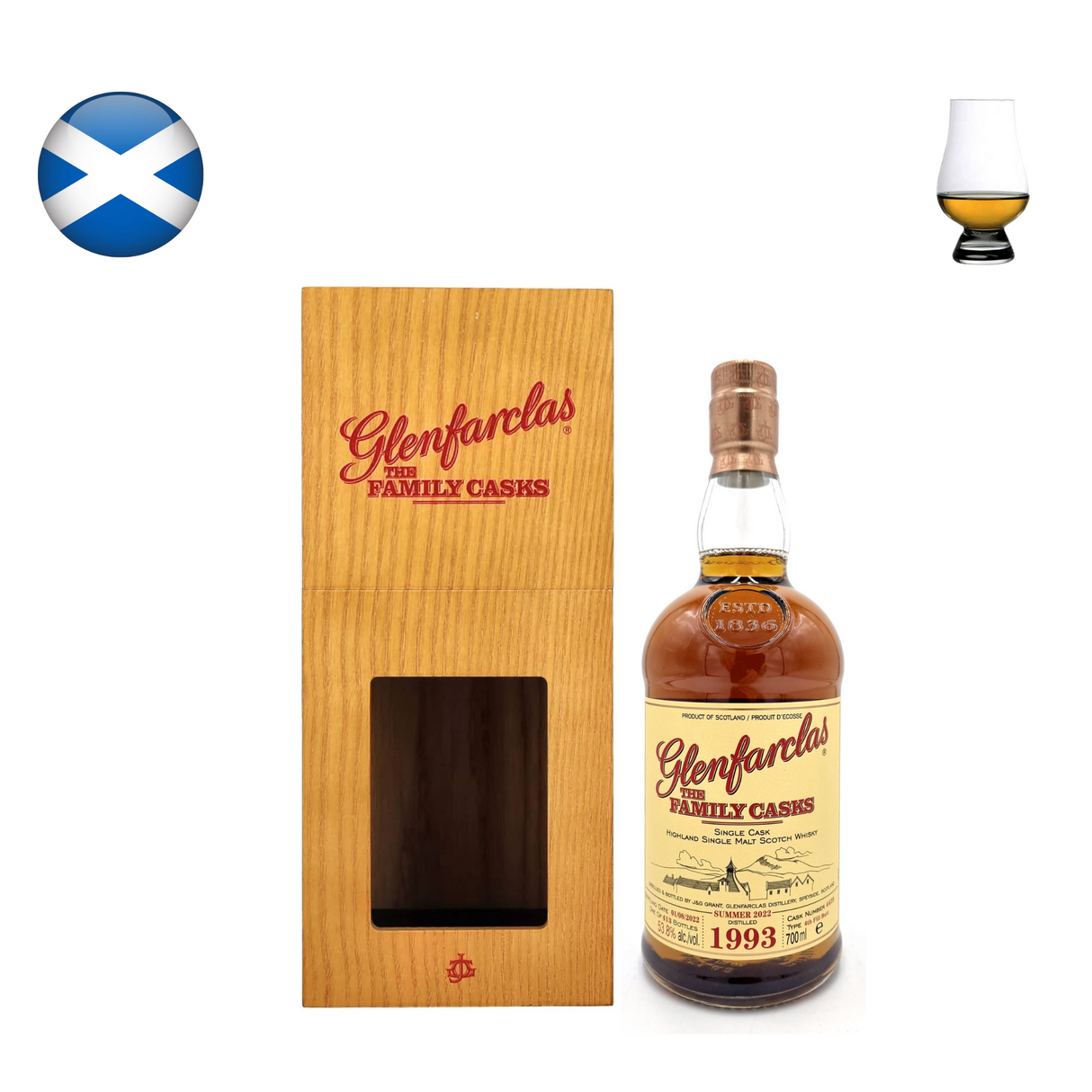 Glenfarclas 1993, Family Cask "Summer 2022"