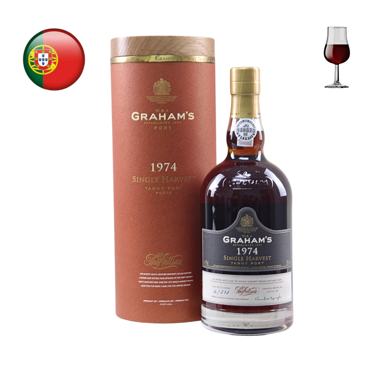 Graham's Single Harvest Tawny Port 1974Graham's Single Harvest Tawny Port 1974
