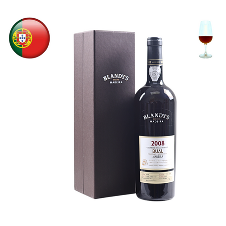 Blandy's Bual "Colheita" Vintage Madeira 2008