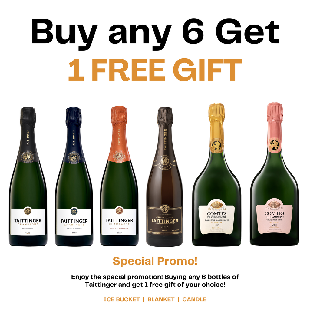 Taittinger free gift promotion