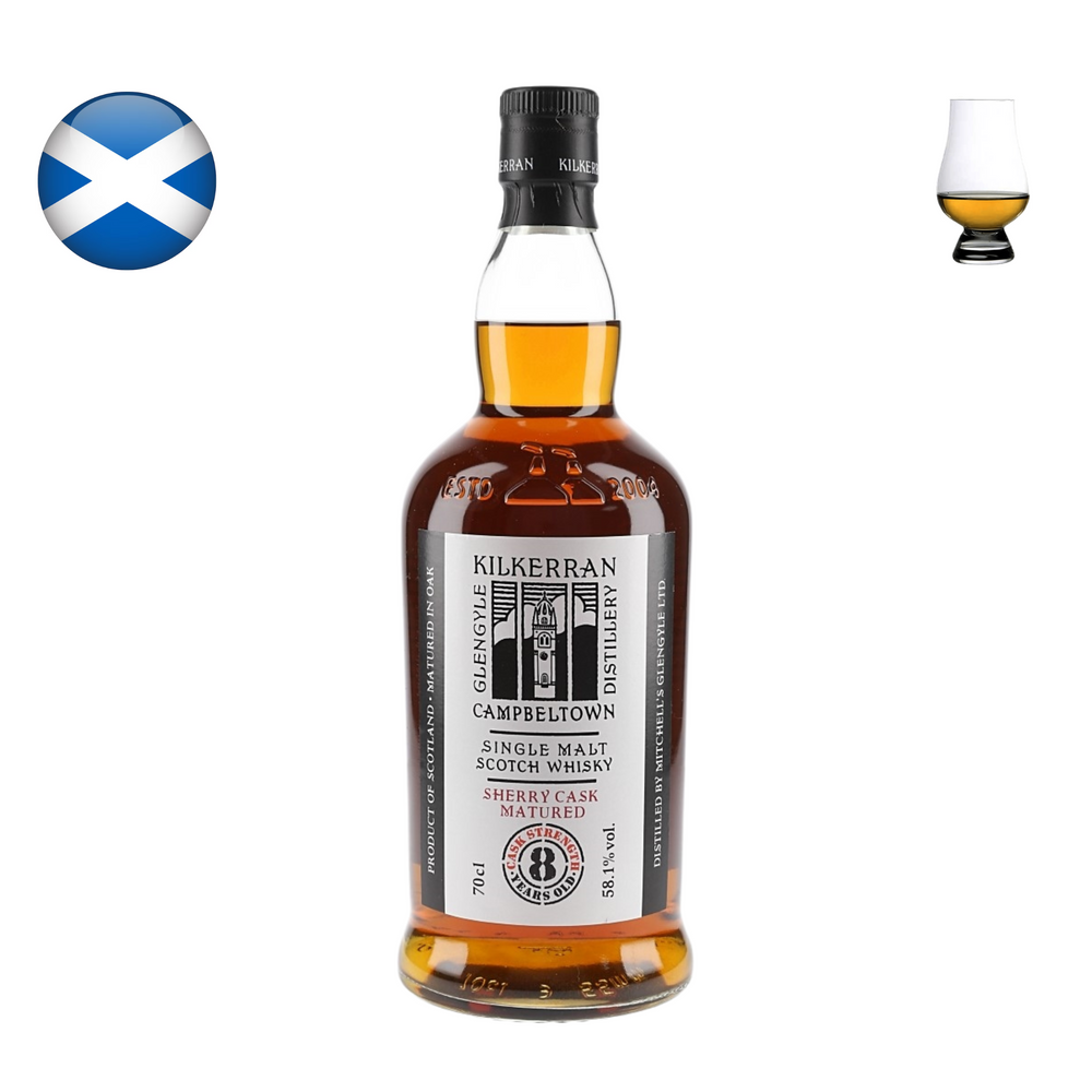Kilkerran 8 Year Old Cask Strength Sherry Cask Matured